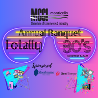 2024 Annual Banquet: Friday, 12/6/24 - Totally 80's