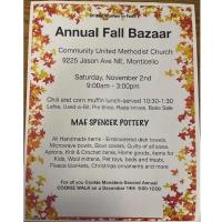 Annual Fall Bazaar ~ United Women in Faith