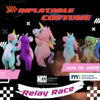 2026 Inflatable Costume Relay Race - Along with Party in the Park