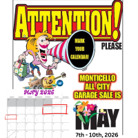 Monticello All City Garage Sale