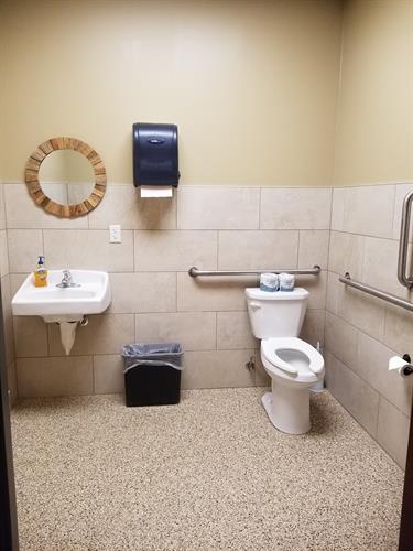 Spotless Restroom for Clients