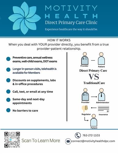 Motivity Health DPC information Flyer