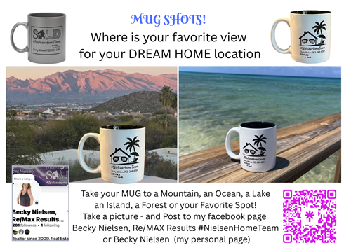 MUG SHOTS! Grab a Becky Mug and Take a Shot, and Post to FACEBOOK! Keep the mug!