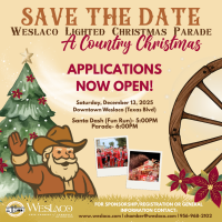 Weslaco Lighted Christmas Parade 2025