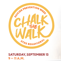 STHS Behavioral's Chalk the Walk 2025 for Suicide Prevention