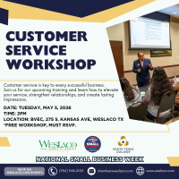 Customer Service Training presented by South Texas College