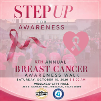 6th Annual Breast Cancer Awareness Walk with Hidalgo County Pct. 1 & City of Weslaco