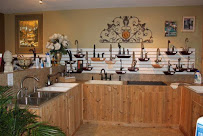 Kitchen faucets & sinks, some faucets that function, some simply displayed.  Come try us out.