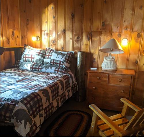 Bedroom in Cabin #8