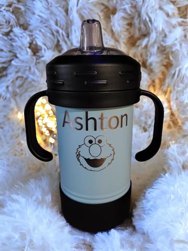 Engraved 10oz sippy cup