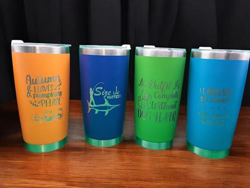 engraved 20oz tumblers