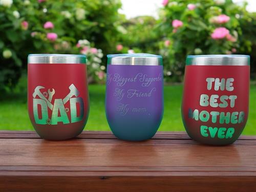 engraved 12oz tumblers