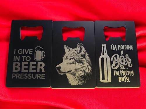 engraved bottle openers