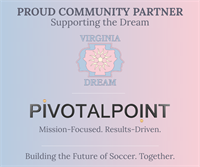 Pivotal Point Joins the Virginia Dream FC team as a Proud Community Sponsor for the 2026 season.