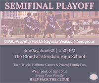VIRGINIA DREAM TAKE ON TOROS FC IN UPSL SEMIFINAL MATCH