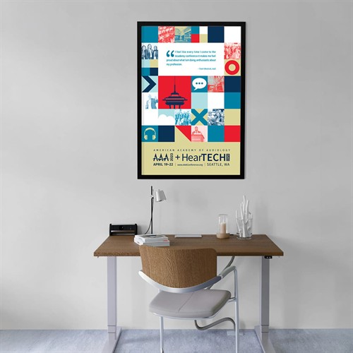 Poster design to promote the annual conference.