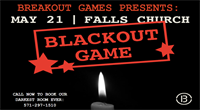 Blackout - The Darkest Escape Room Experience Ever!