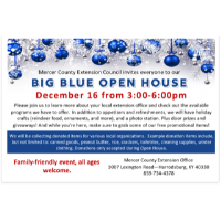 Big Blue Open House by Mercer County Extension Council