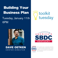 Webinar - Building Your Business Plan - America's SBDC Kentucky