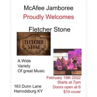 McAfee Jamboree Proudly Welcomes - Fletcher Stone