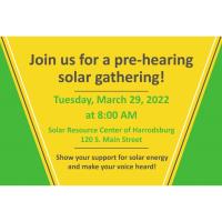 Pre-Hearing Solar Gathering