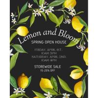 Lemon and Bloom Spring Open House