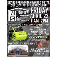 Grand Open and Ribbon Cutting for Howard's Metal Sales