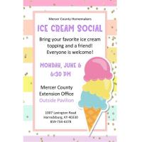 Ice Cream Social - Mercer County Homemakers