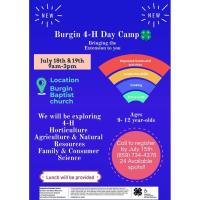 4-H Burgin Day Camp