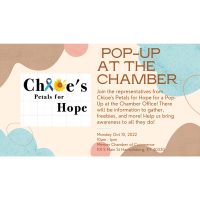 Chloe's Petals for Hope - Pop Up at the Chamber!