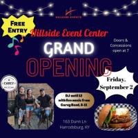 Hillside Event Center Grand Opening!