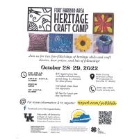 Heritage Craft Camp - Mercer County Extension Office