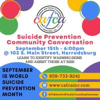 Suicide Prevention Community Conversation