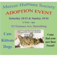 Mercer Humane Society Adoption Event