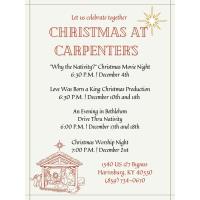 Christmas at Carpenter's - Christmas Production