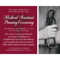 2022 Medical Assistant Pinning Ceremony 