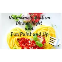 Valentine's Italian Dinner with Paint & Sip at The Lodge at Logan Vineyards