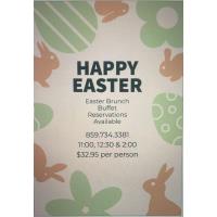 Easter Buffet at Beaumont Inn