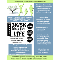 1st Annual 3K/5K Walk for Life with Haven Care Center