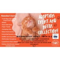 Pet Adoption and Needs Collection Event with Mercer Humane Society