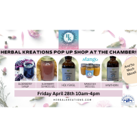 Herbal Kreations Pop Up at the Chamber!