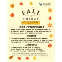 Fall Frenzy at the Extension Office