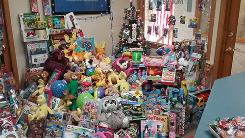 My 9th annual toy drive to benefit Children's Hospital of WI, Dec 2018
