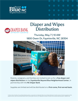 Diaper and Wipes Distribution Event