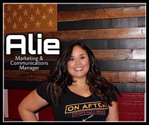 Alie | Media, Marketing & Communications Director