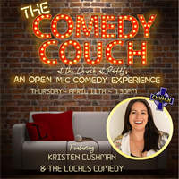 The Comedy Couch with the Locals Comedy and Kristen Cushman