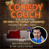 The Comedy Couch with the Locals Comedy and Wolfgang Gohlke