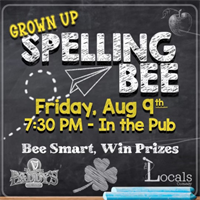 Grown Up Spelling Bee