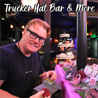 Trucker Hat Bar on the patio at Paddy's on Wednesday, September 4th!