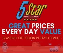 5 Star Express Car Wash Car Wash Greater Fayetteville Chamber Nc